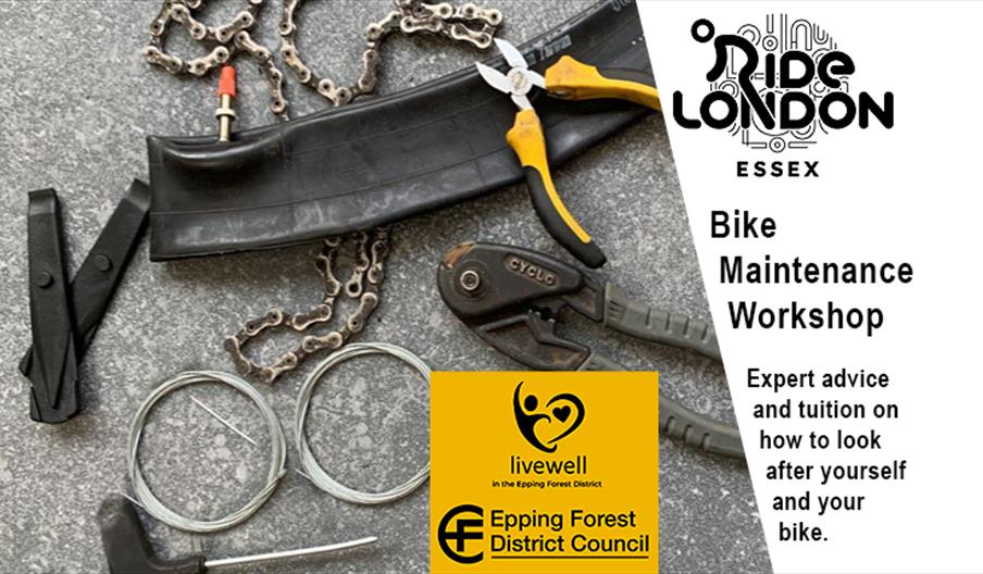 Ride London inspired cycling maintenance workshops by Epping Forest District Council