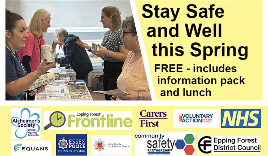 Stay Safe & Well free event at Limes Farm, Chigwell, 24th March 2023