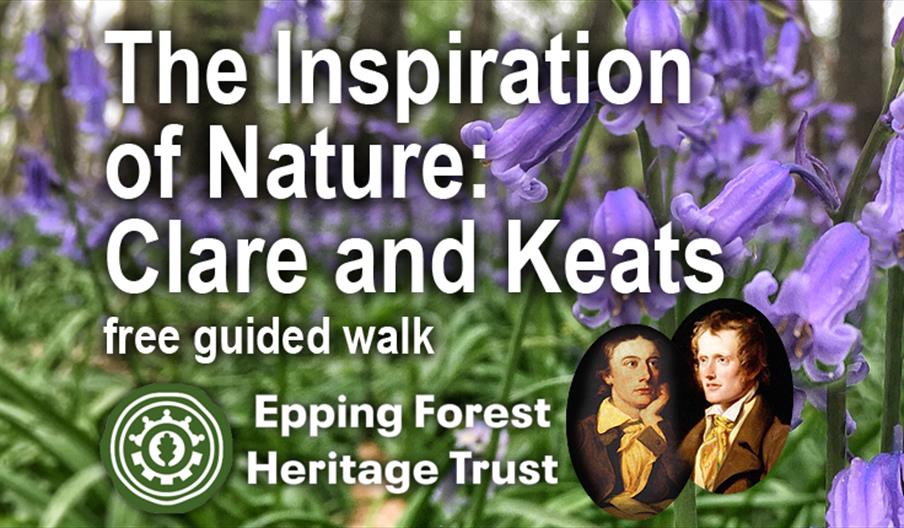 Epping Forest Heritage Trust guided walk discovering Clare and Keats in the surroundings of Epping Forest