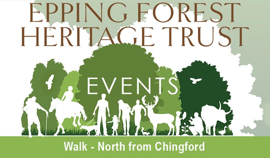 A walk north from Chingford to Robin Hood and back.