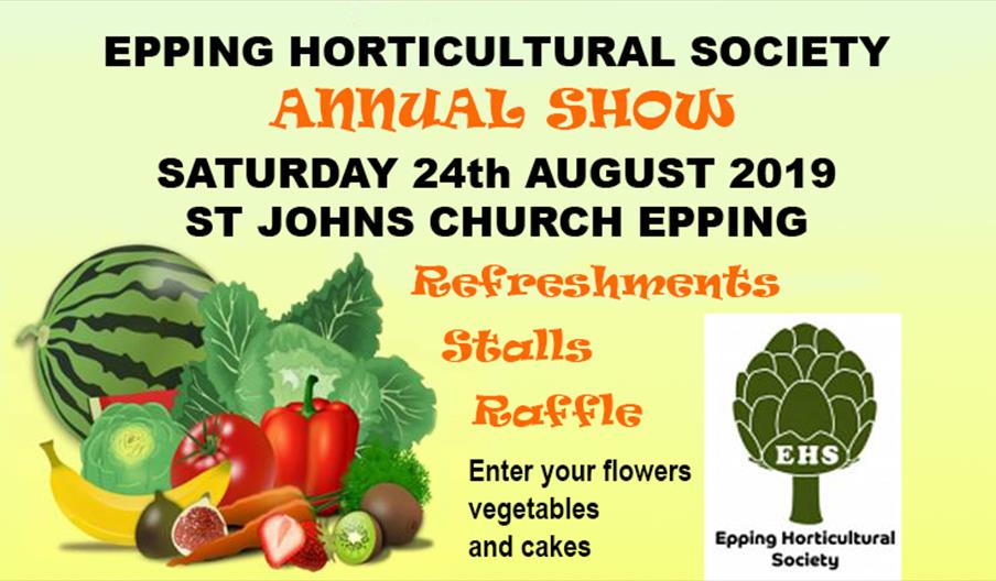 Epping Horticultural Society Annual Show 24 August 2019