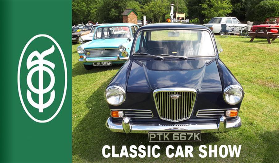 Epping Ongar Railway's May classic car show at North Weald Station