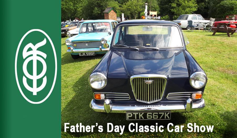 Father's Day Classic Car Show at Epping Ongar Railway