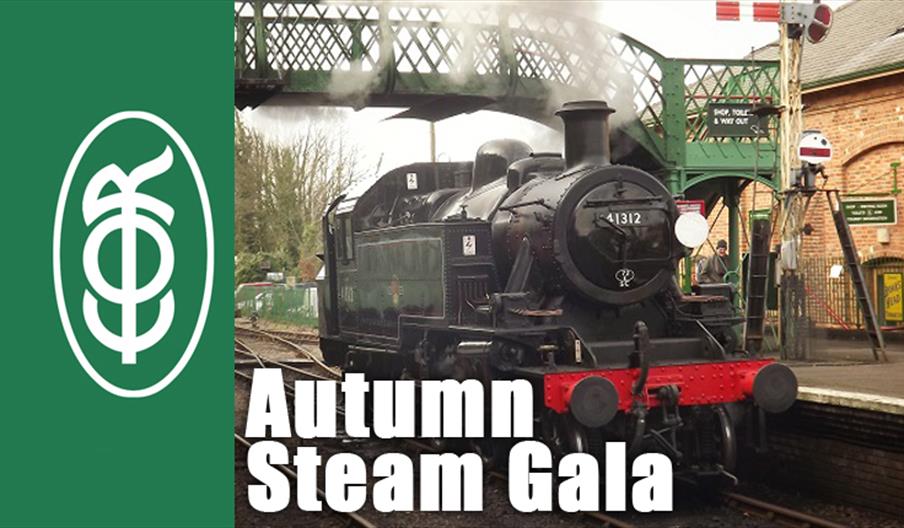 EOR Steam Gala: LMS Ivatt class 2MT locomotive, 41312 courtesy of the Mid Hants Railway