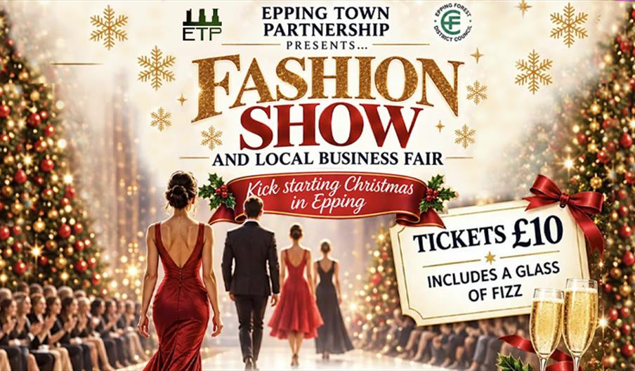 Epping Town Partnership presents a fashion show and businesses fair at the Epping Civic Centre.