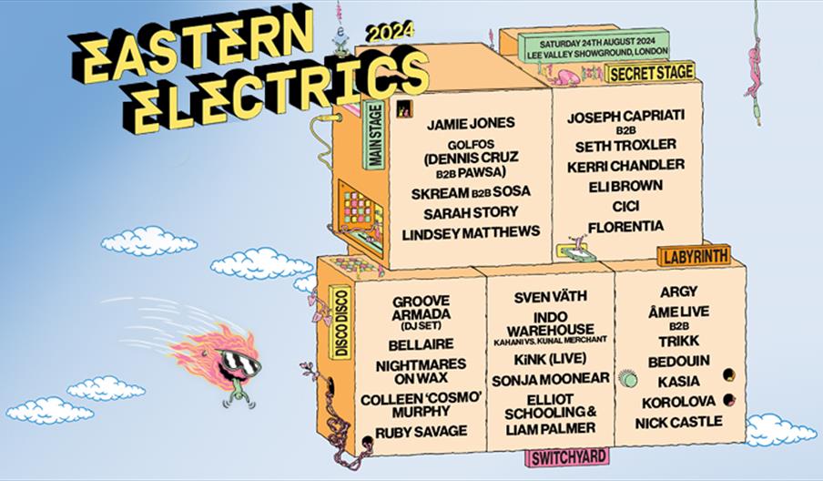 Lee Valley host once more, Eastern Electrics Festival during the August Bank Holiday