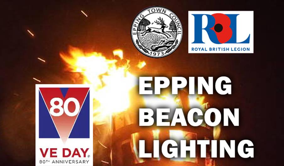 Epping Town Council and Royal British Legion VE Day Beacon Lighting