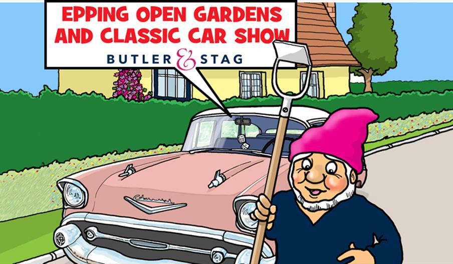 Epping Open Gardens and Classic Car Show, Shaftsbury Farm, 10am - 5pm Saturday 1st June 2024.