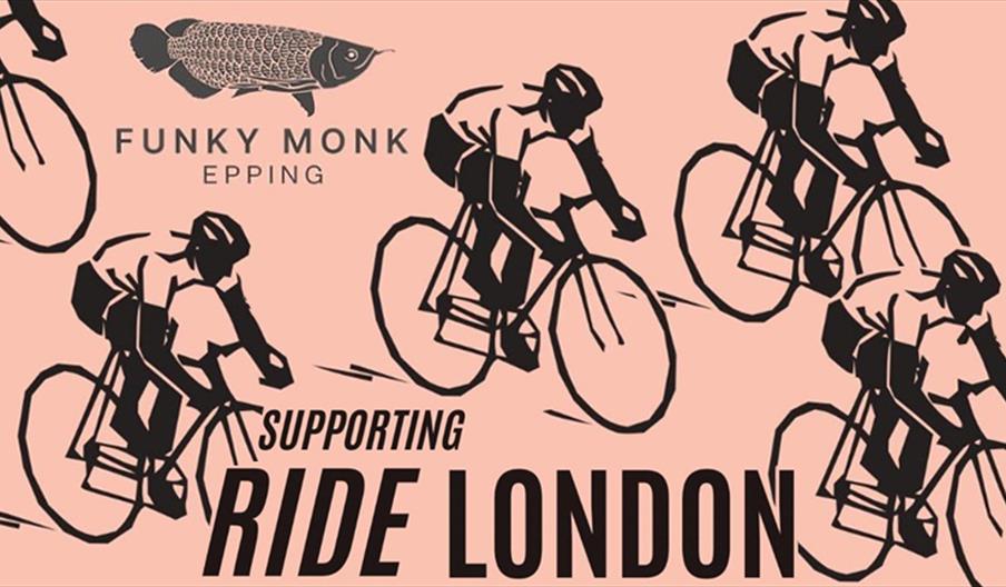 Funky Monk Epping serving champagne breakfasts to RideLOndon supporters