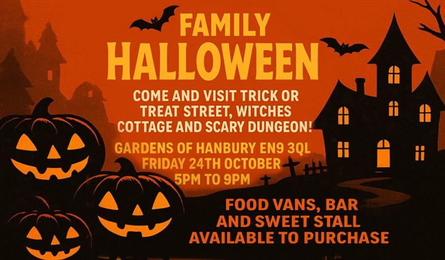 Gardens of Hanbury Family Halloween 24th October 2025