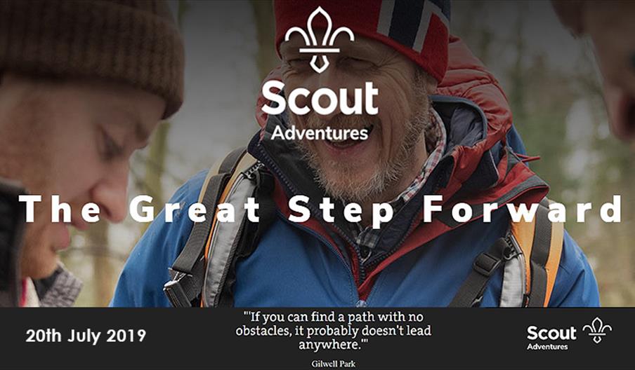The Great Step Forward, a challenge celebrating 100 years of scouting.