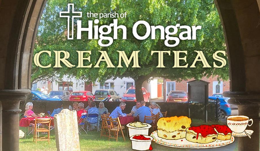 St Mary's High Ongar cream teas - 30th July, 27th August 2023