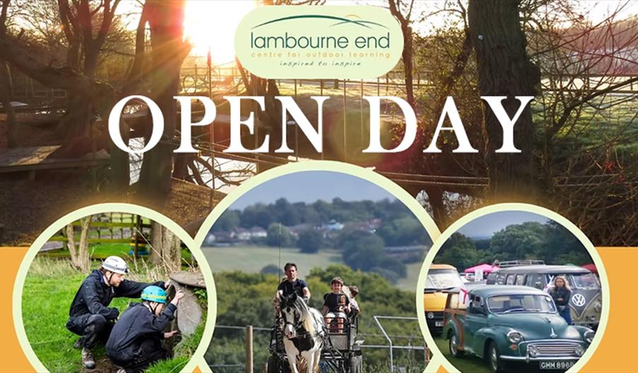 Lambourne End Centre Adventure and Farm Open Day, including classic car show and farmer's market