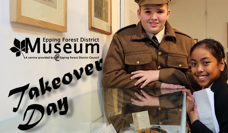 Takeover Day when local students take over the running of the museum