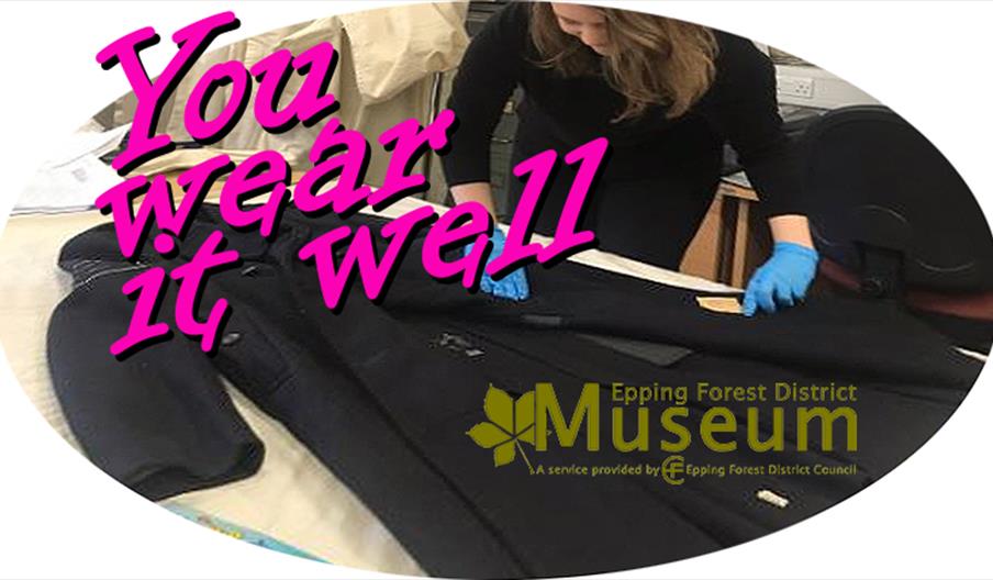 Museum exhibition displaying and explaining the costume collection