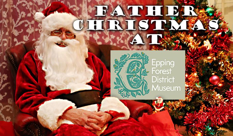 Father Christmas at Epping Forest District Museum.