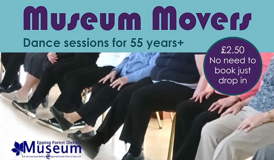 Museum Movers - dance sessions for 55 years plus.