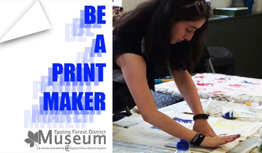 Be a print maker at Epping Forest District Museum