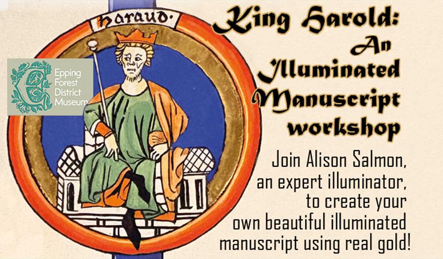 King Harold: An Illuminated Manuscript workshop at Epping Forest District Museum