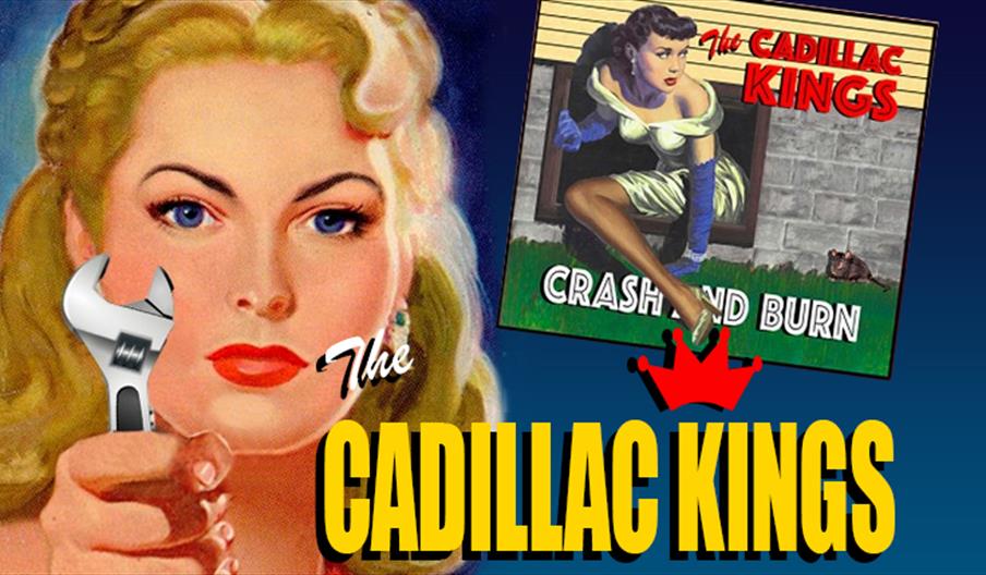 The Cadillac Kings, celebrating their new CD live at The Music Den, Epping
