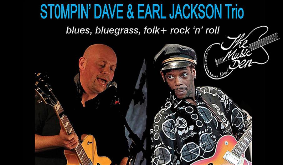 The Music Den presents the Stomping Dave & Earl Jackson Trio live in Epping.