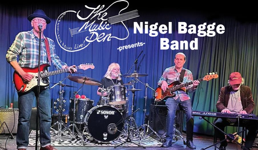 The Music Den presents the Nigel Bagge Band, live in Epping