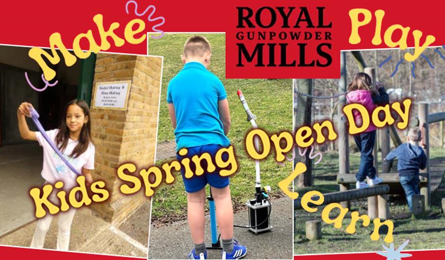 Kids Day this Spring at the Royal Gunpowder Mills