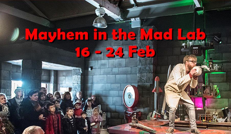 Mad Lab Mayhem kicks off the 2019 season at the Royal Gunpowder Mills in Waltham Abbey.