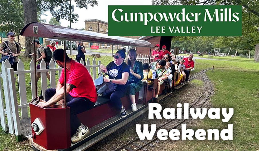 Railway Weekend at the Gunpowder Mills Lee Valley