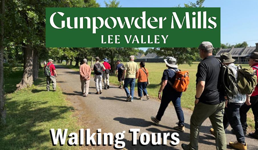 Bespoke walking tours of the Royal Gunpowder Mills, Waltham Abbey.