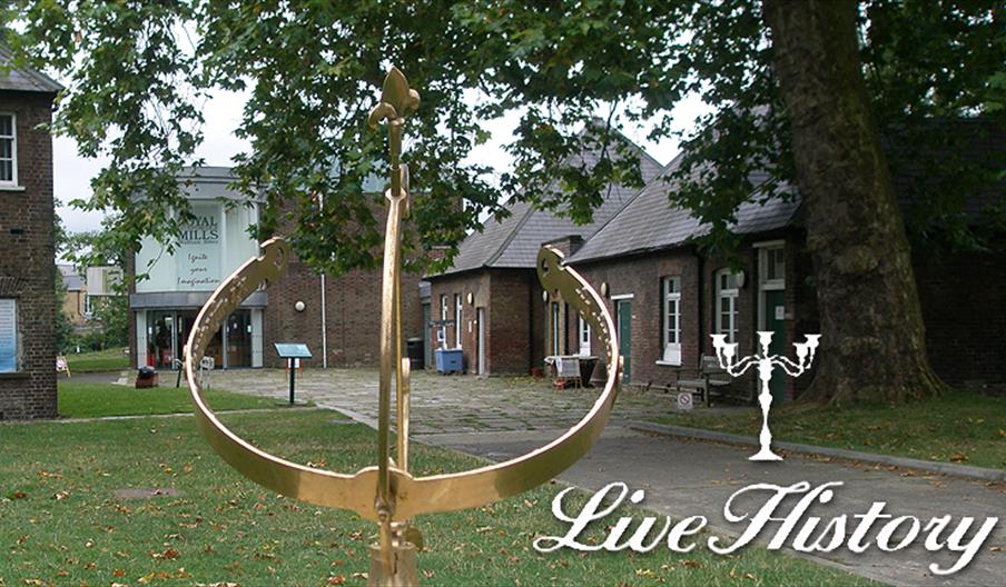 Live History - theatre at the Royal Gunpowder Mills.