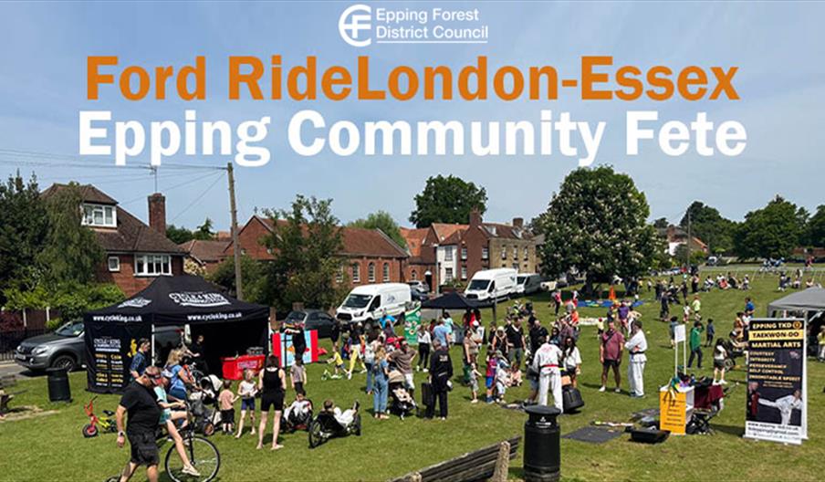 Epping Community Fete takes place during the RideLondon event through Epping