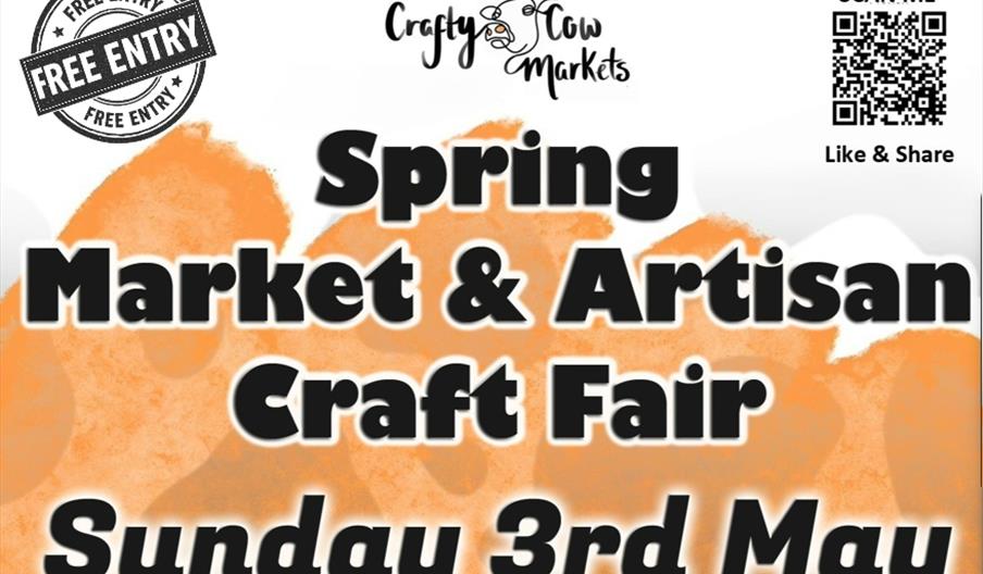 Spring Market & Artisan Craft Fair Sunday 3rd May 2026 10am-4pm
