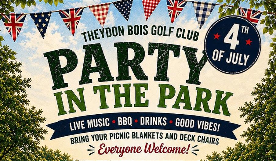 Theydon Bois Golf Club Party in the Park 4th July 2026