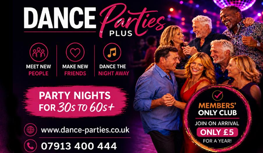 Dance Party for over 30s at Theydon Bois Golf Club