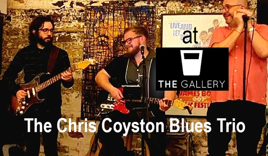 The Chris Coyston Blues Trio at The Gallery