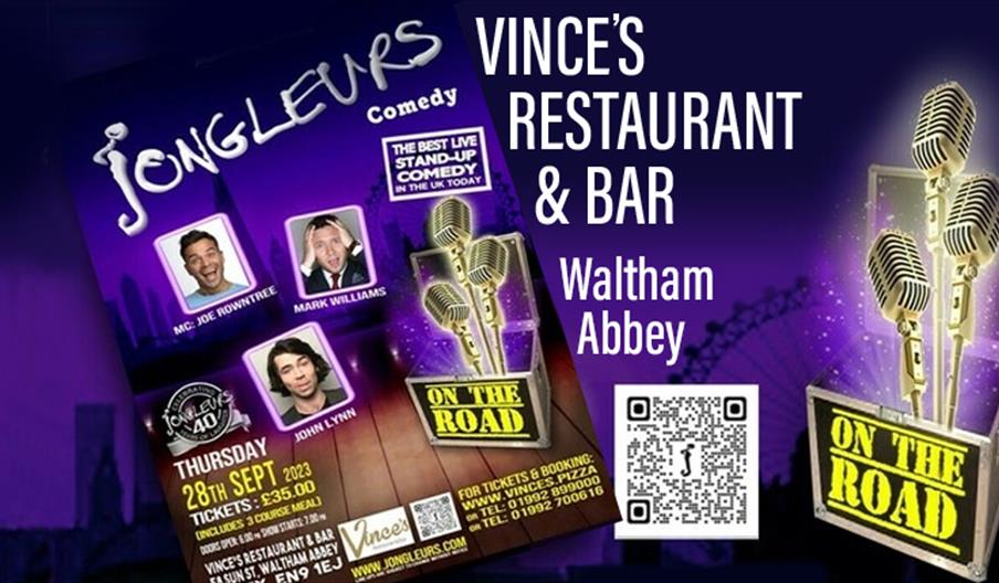 Jongleurs Comedy Club at Vince's Restaurant, Waltham Abbey