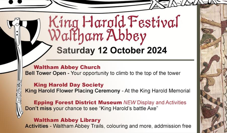 King Harold Festival, Waltham Abbey, 16th October