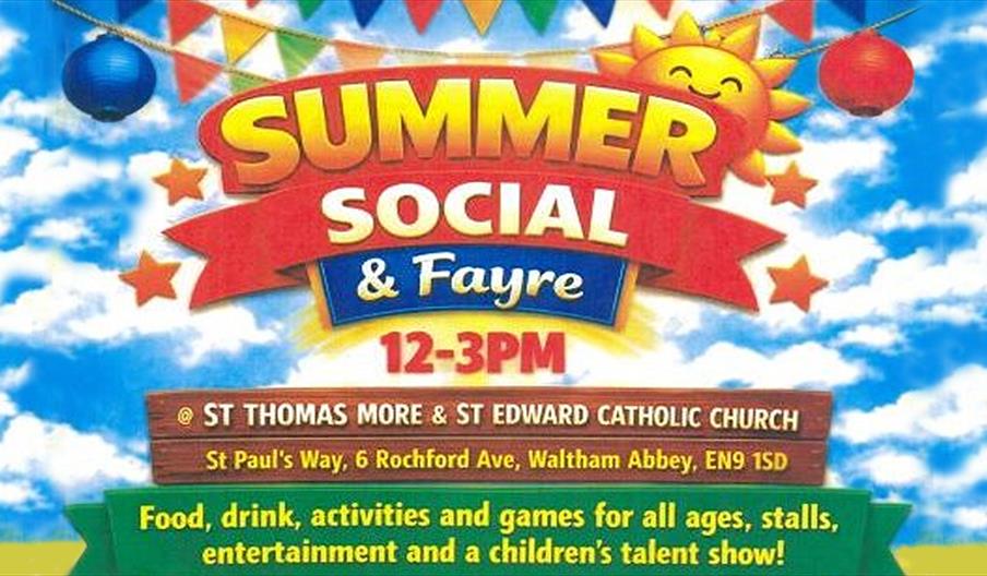 St Thomas More & St Edward Catholic Church Summer Social and Fayre