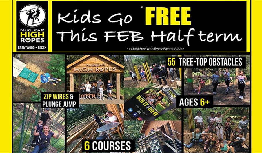 Kids go FREE
This FEB Half Term