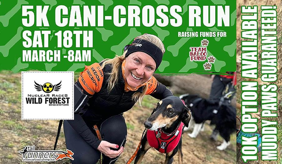 Wild Forest 5K Cani-Cross run raising money for Team Baloo