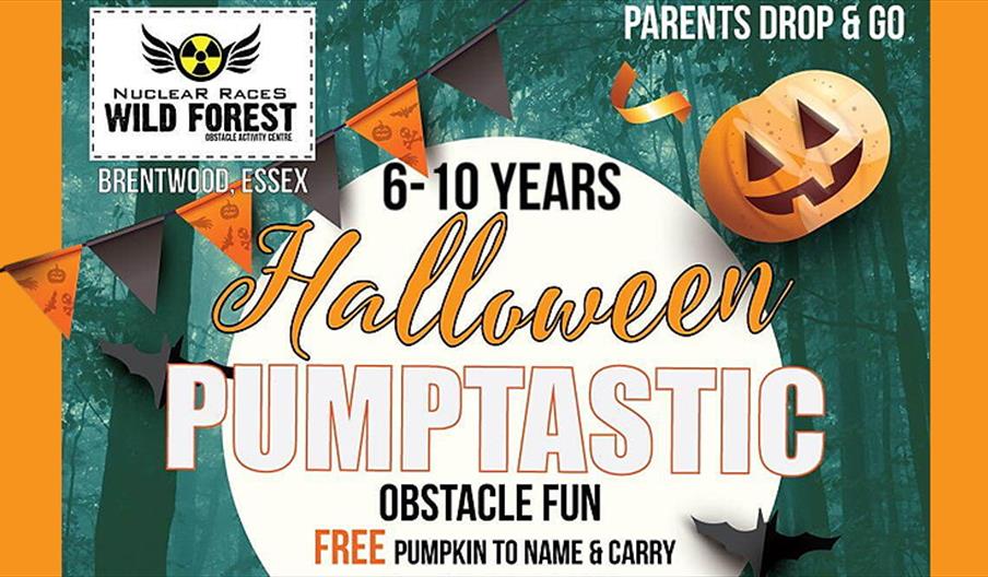 Wild Forest Halloween Pumptastic Obstacle Fun