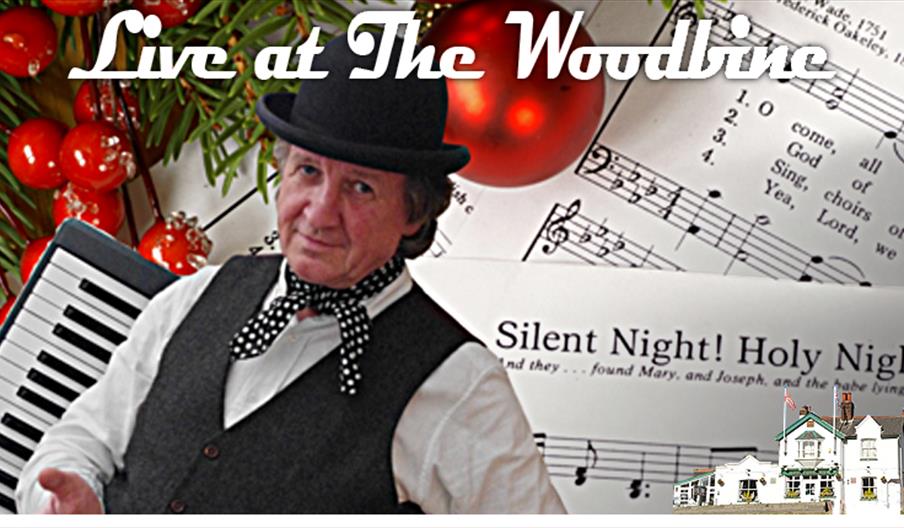 Christmas Carol Sing-a-long at the Woodbine Pub, Waltham Abbey.