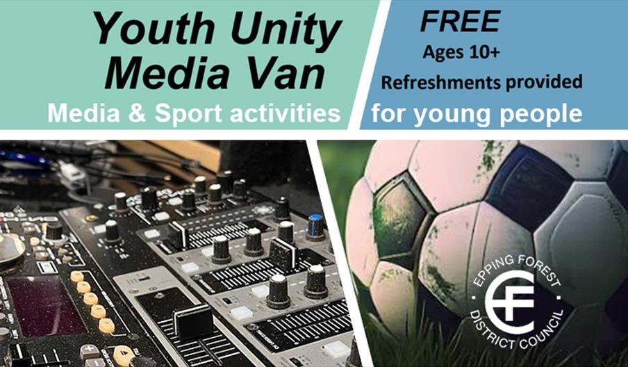 Epping Forest District Council's Youth Unity Media Van in Loughton