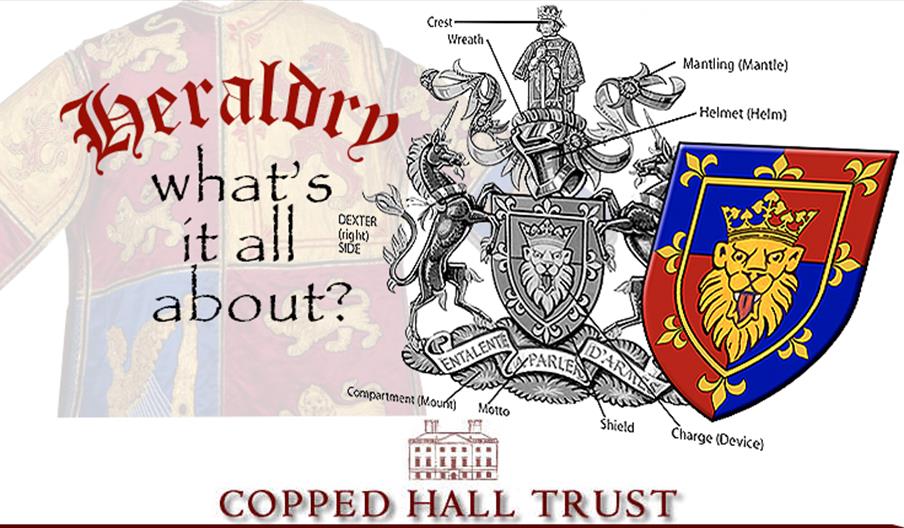 Heraldry - what's it all about? A look at Heraldry at Copped Hall.