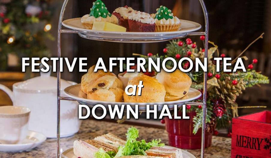 Festive Afternoon Tea at Down Hall