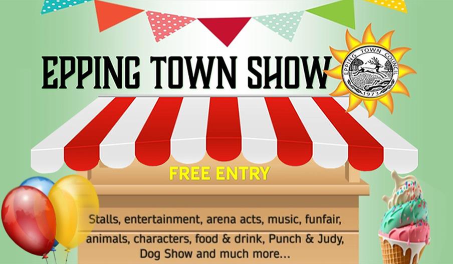 Epping Town Show at Stonards Hill Recreation Ground 12 noon till 5pm