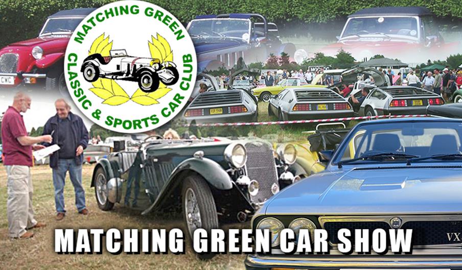 Matching Green hosts the county's biggest free classic and sports car event - second Sunday in July