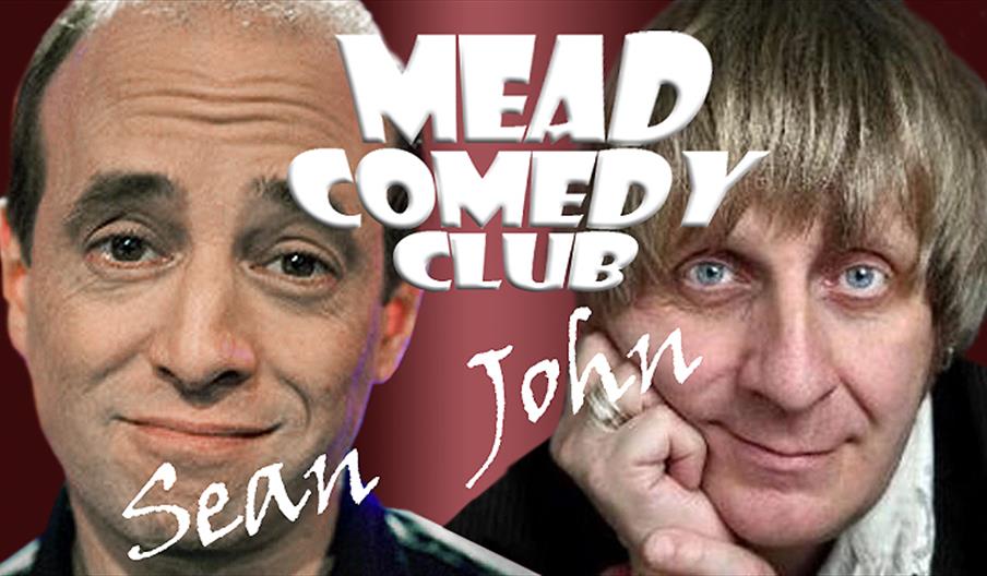 Sean and John at the Mead Comedy Club