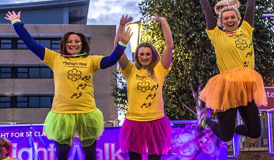 St Clare Midnight Walk July 2017